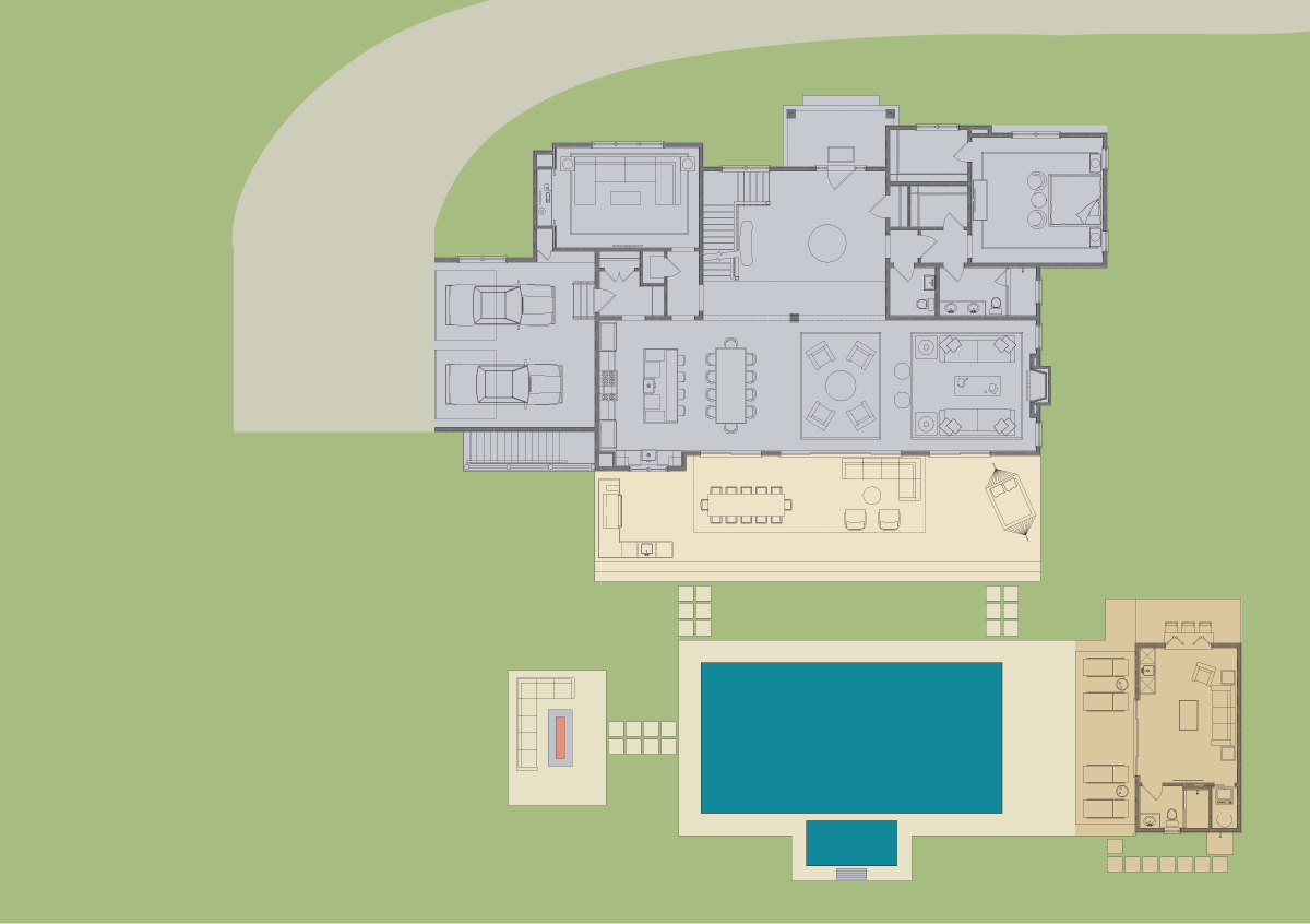 Back Exterior - Hamptons Luxury Stay