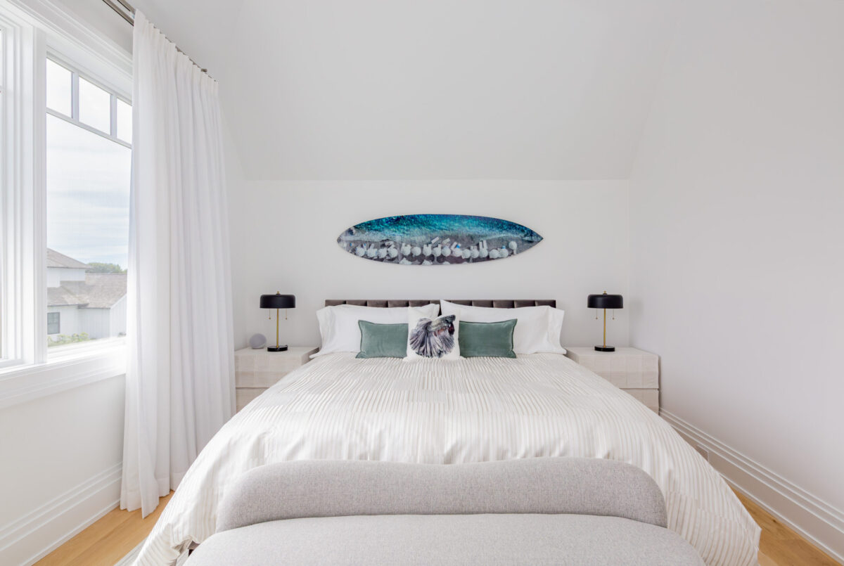 Bedroom 2 Bed Front View - Upper Level