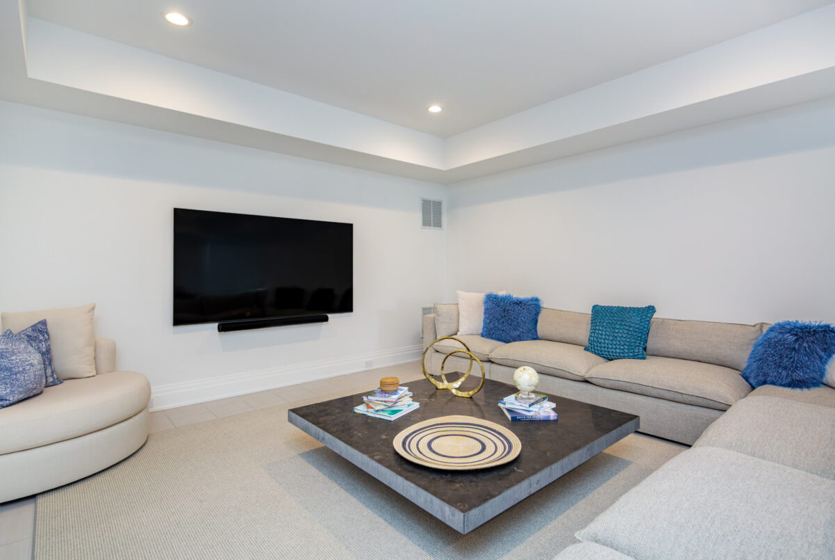 Lounge & TV - Lower Level