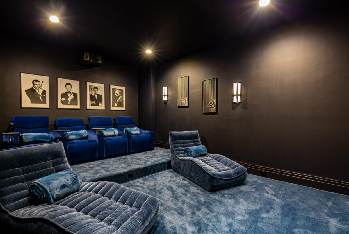 Movie Theater With Cinema Seating - Lower Level