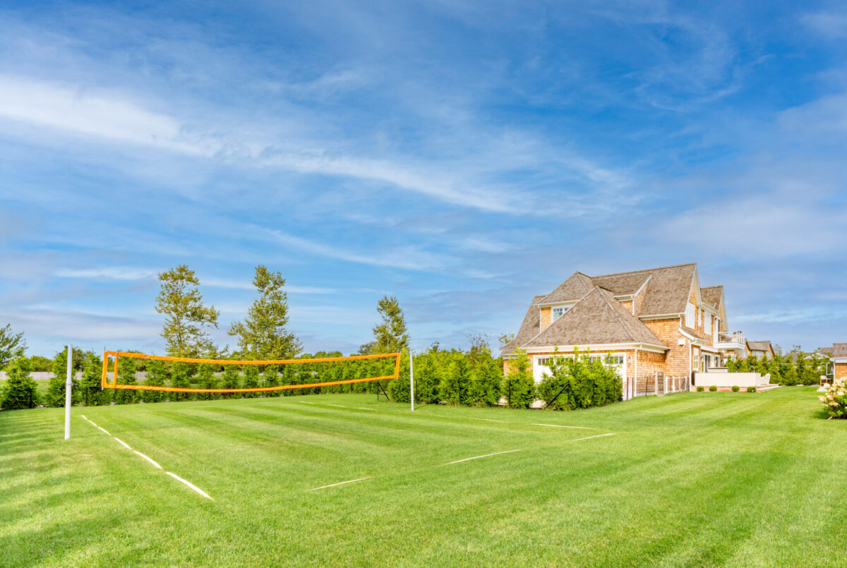 Volleyball Court – Backyard